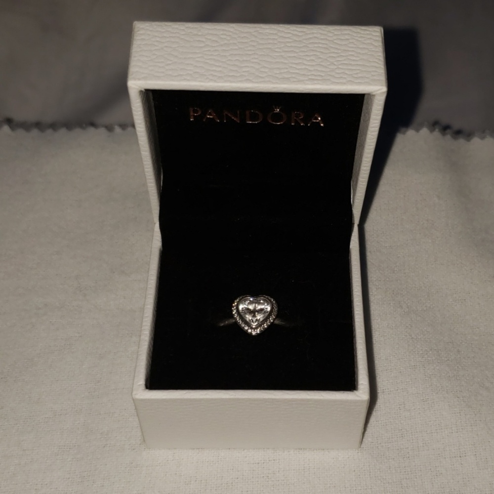 Authentic Pandora Love Heart ring